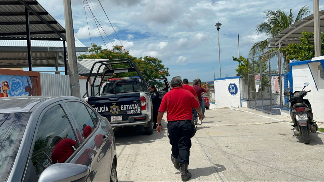 Una maestra y un menor presentaron intoxicación leve; fueron atendidos en el sitio.