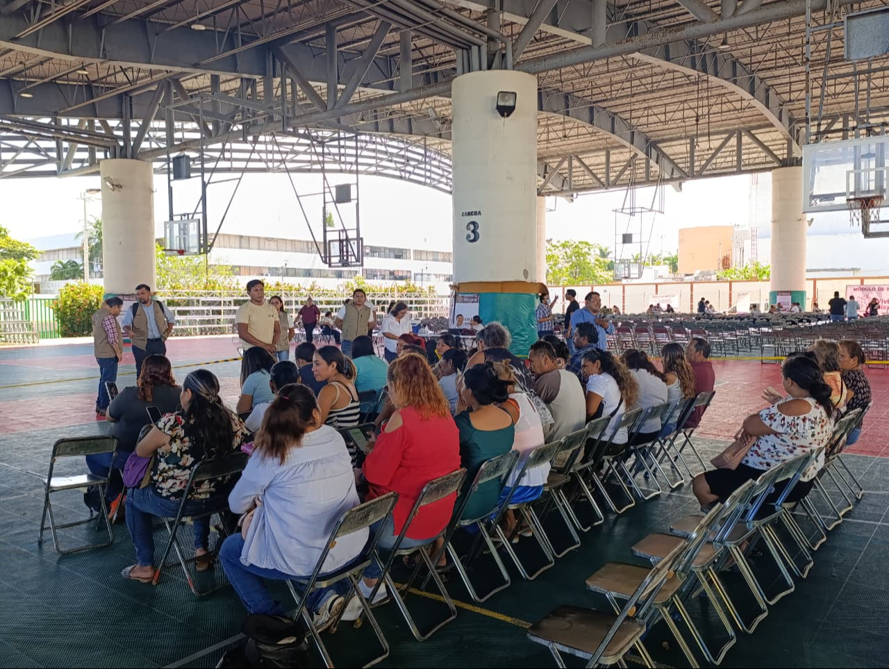 Centro Deportivo 20 de Noviembre recibe documentos para “Vivienda para el Bienestar”