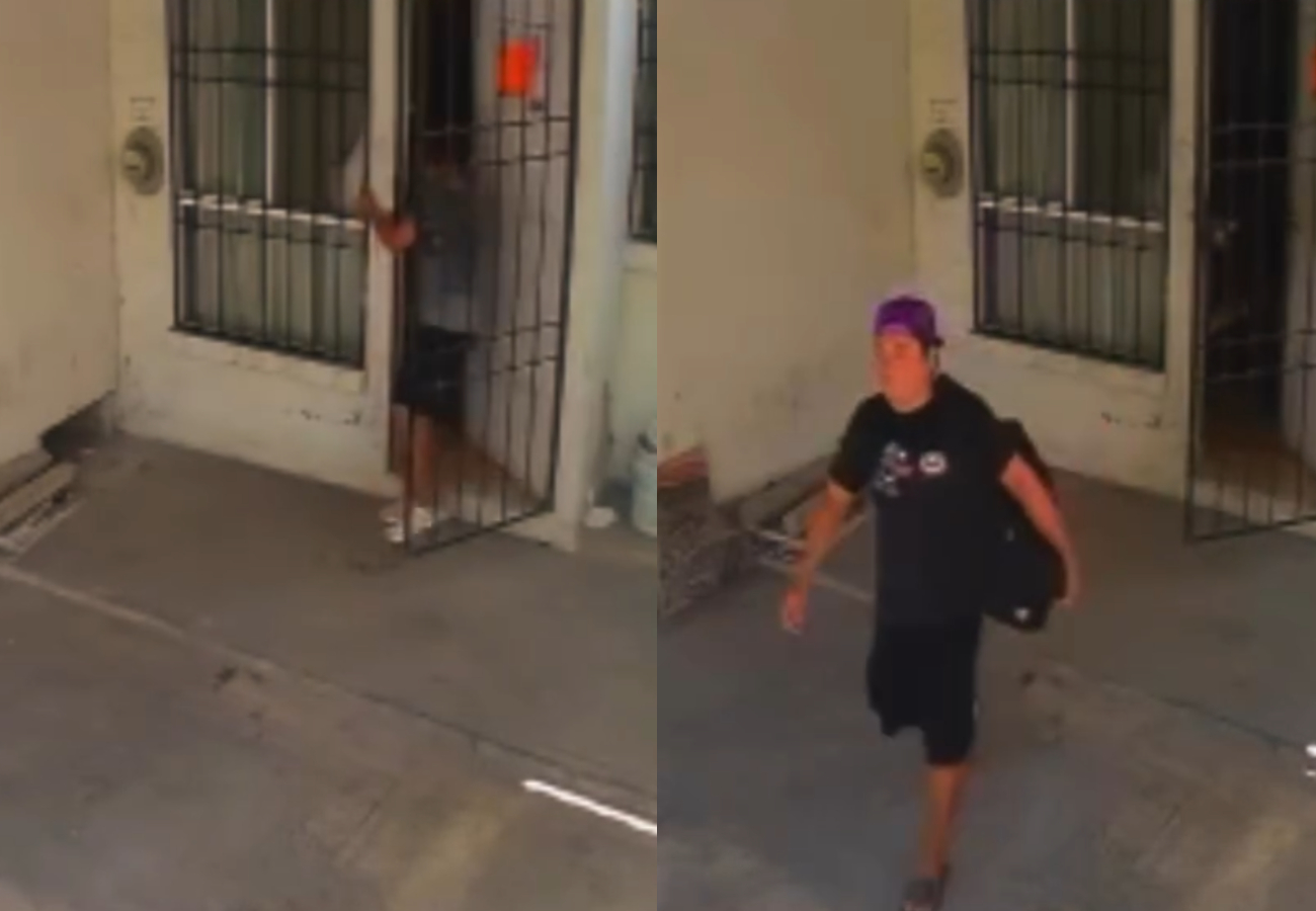 “Es la segunda vez que roba": Exponen en video a ladrón robando en un domicilio  de la Región 247 de Cancún