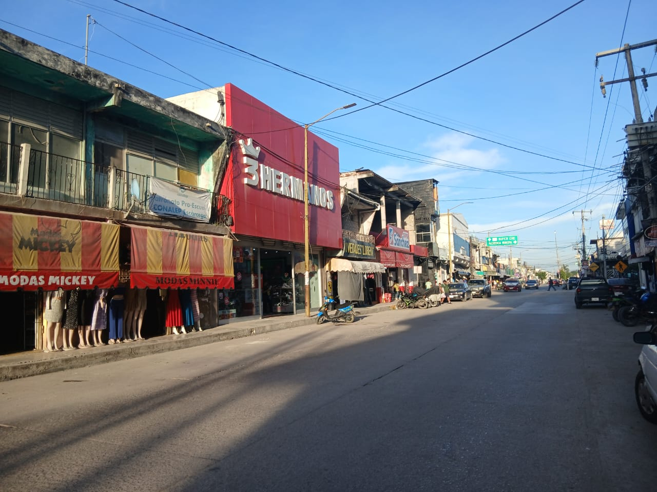 Comercios fueron los más afectados por la falta de luz e Internet.
