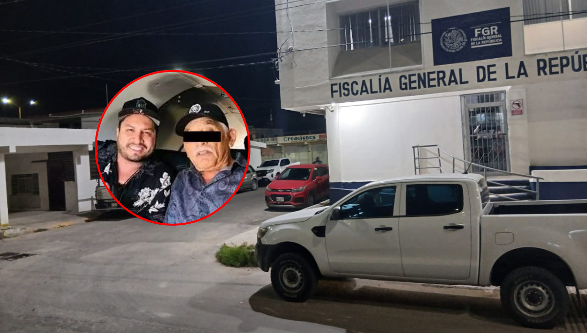 Cuatro hombres, entre ellos César N., padre de Julión Álvarez, fueron detenidos en Escárcega por portación de armas exclusivas del Ejército.