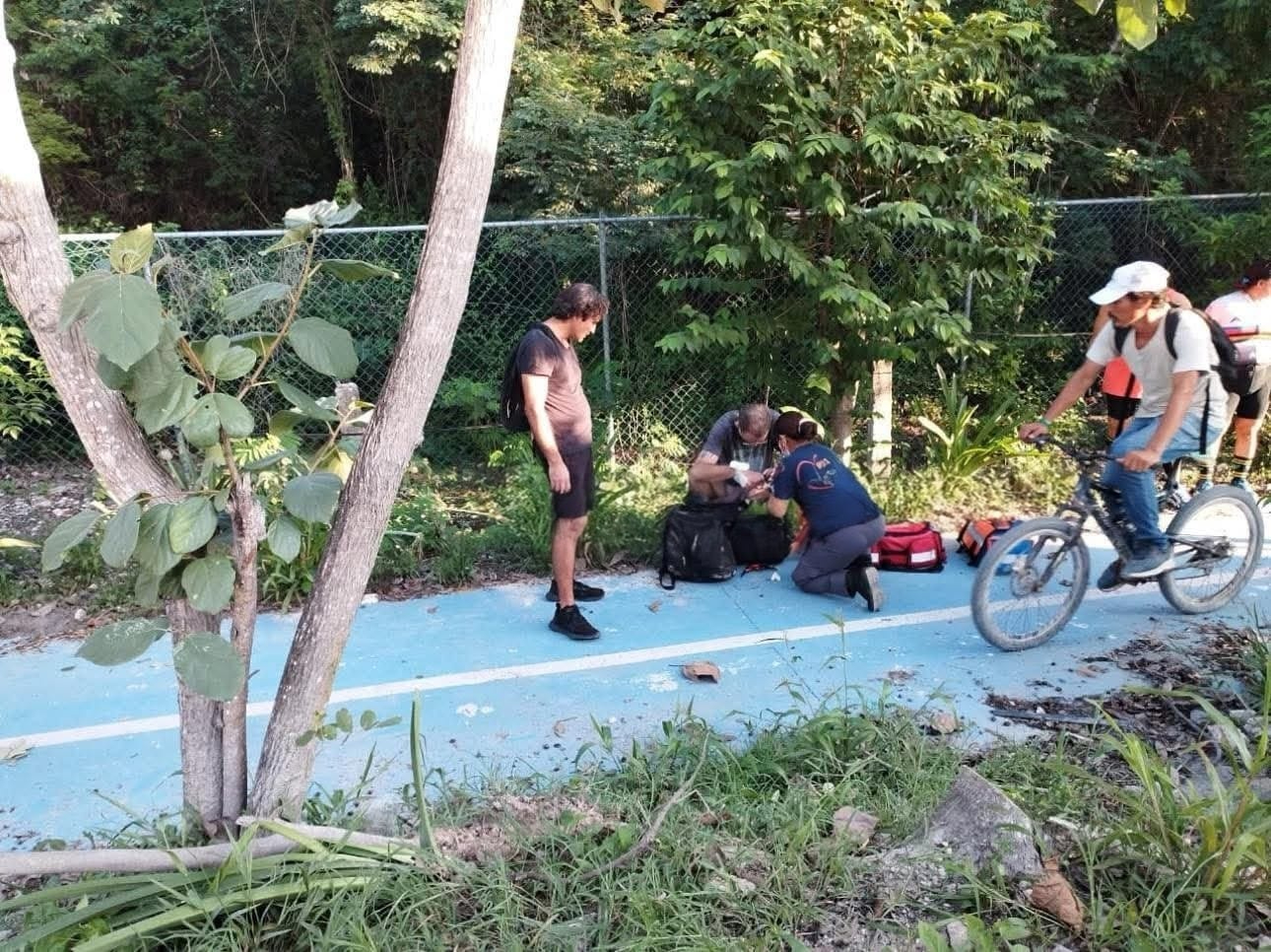 Dos motociclistas se accidentan en distintos puntos de Playa del Carmen