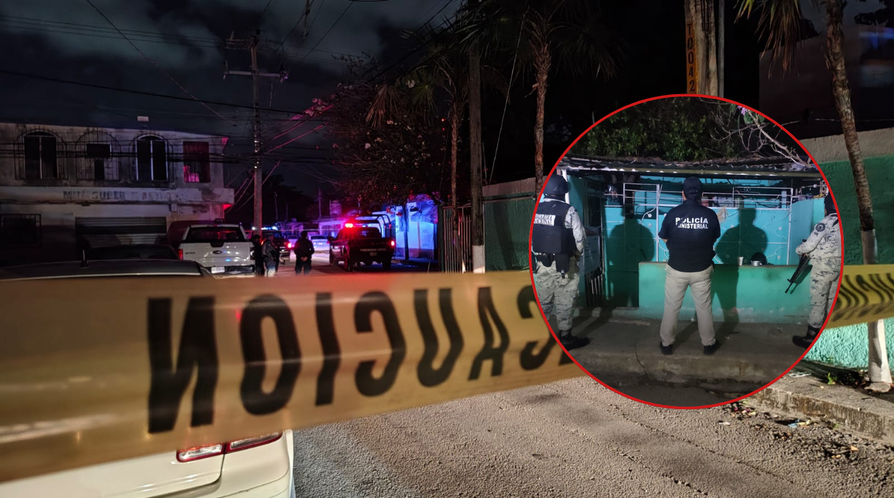 De acuerdo con el reporte, no hubo personas detenidas, solamente se colocaron sellos de aseguramiento en las viviendas