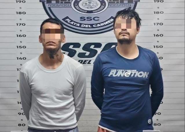 Fueron detenidos y presentados Adán Gabriel “N” y Plácido “N”.
