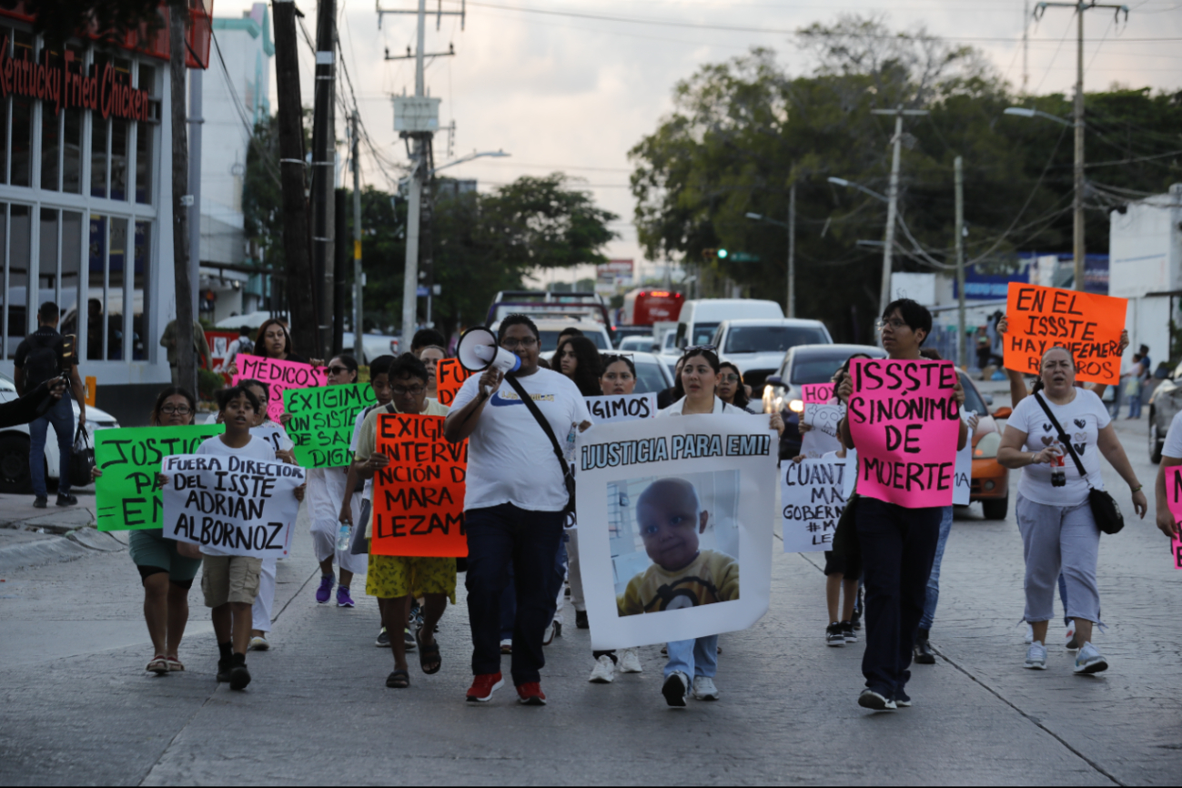 “No hay fecha para hacer justicia": Padres de Emi, presentarán inconformidad   tras negación de  negligencia médica en Cancún  