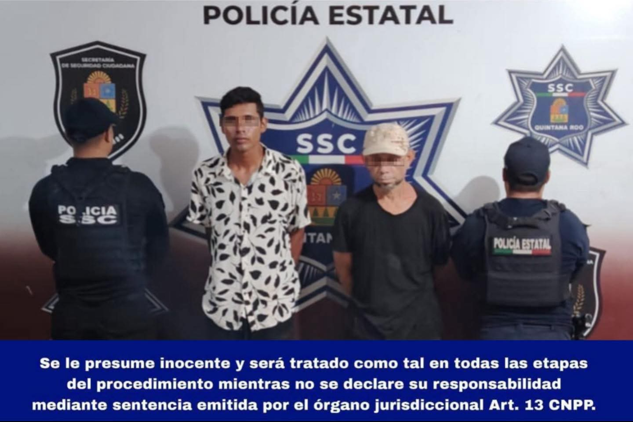 Los detenidos fueron trasladados y puestos a disposición de la Fiscalía General del Estado de Quintana Roo por el delito de desobediencia y resistencia de particulares Los detenidos fueron trasladados y puestos a disposición de la Fiscalía General del Estado de Quintana Roo por el delito de desobediencia y resistencia de particulares
