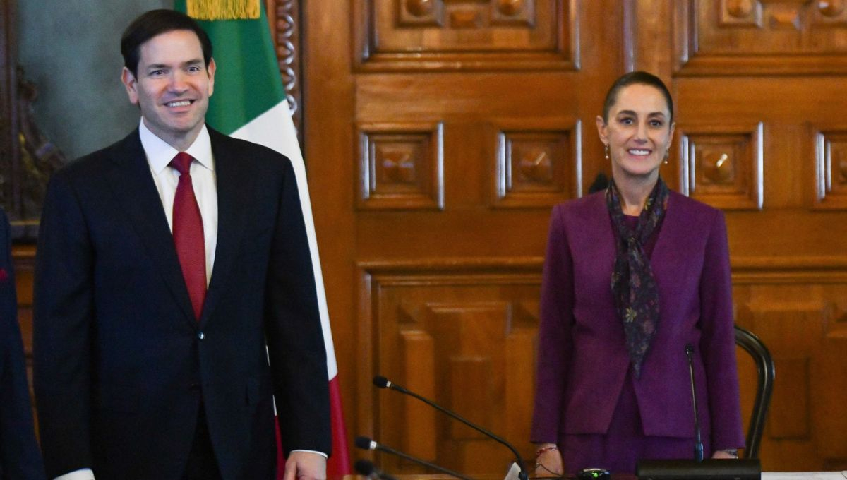 Marco Rubio, secretario de Estado de Estados Unidos y Claudia Sheinbaum Pardo, presidenta de México Marco Rubio, secretario de Estado de Estados Unidos y Claudia Sheinbaum Pardo, presidenta de México