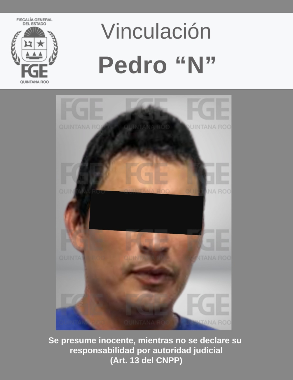 El detenido fue identificado como Pedro “N”, quien fue señalado por pedir derecho de piso cobrar derecho de piso a un local