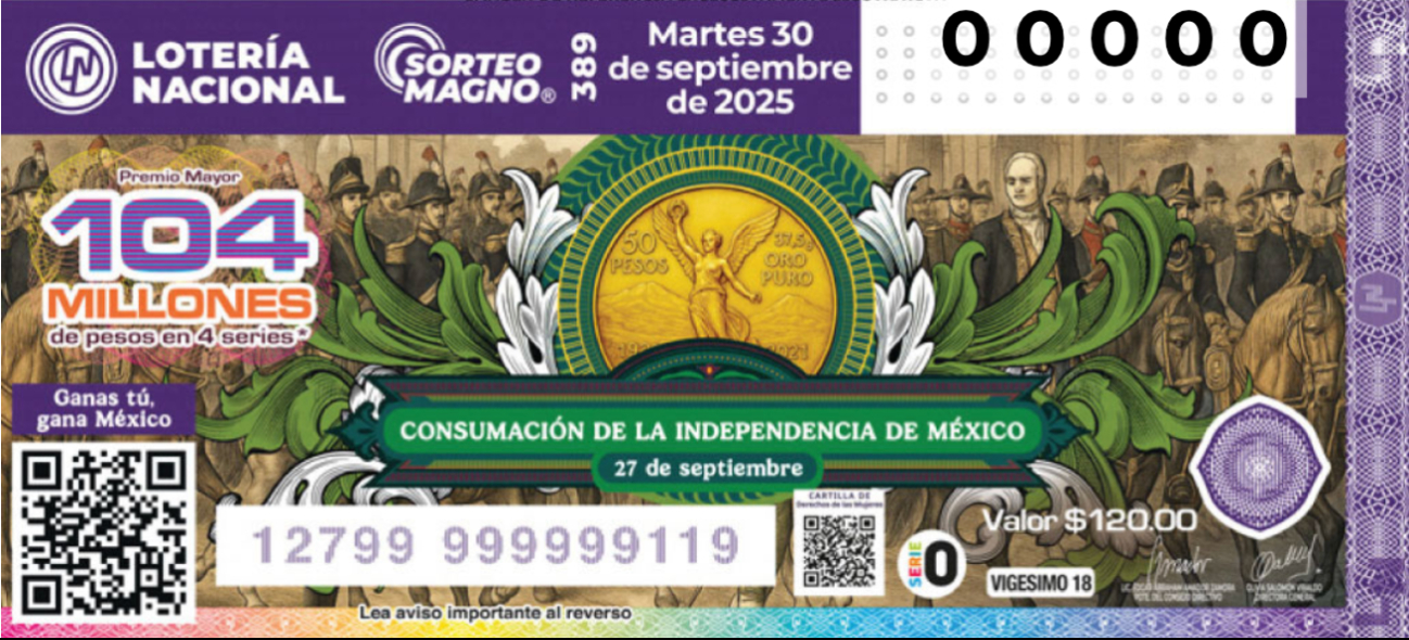 El sorte se llevó acabo este martes a partir de las 20:00 horas