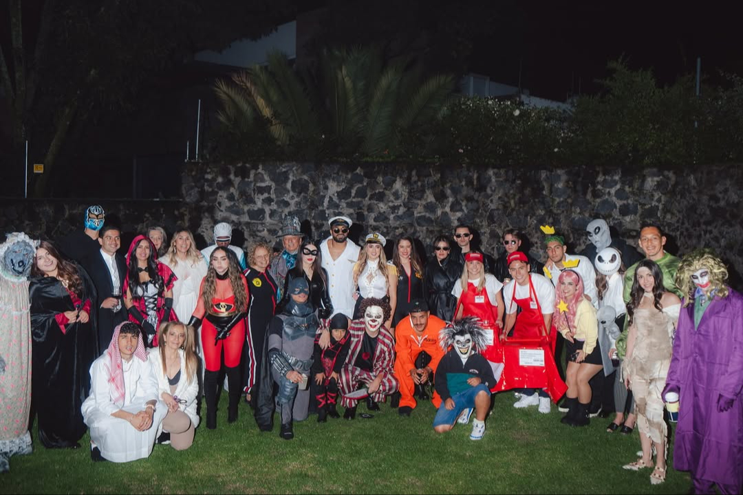 La foto del recuerdo de una fiesta de ensueño