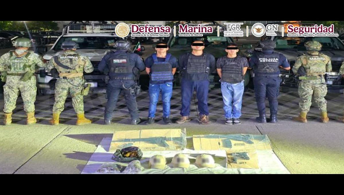 Los detenidos están relacionados con actividades de cobro de piso a comerciantes y empresarios locales