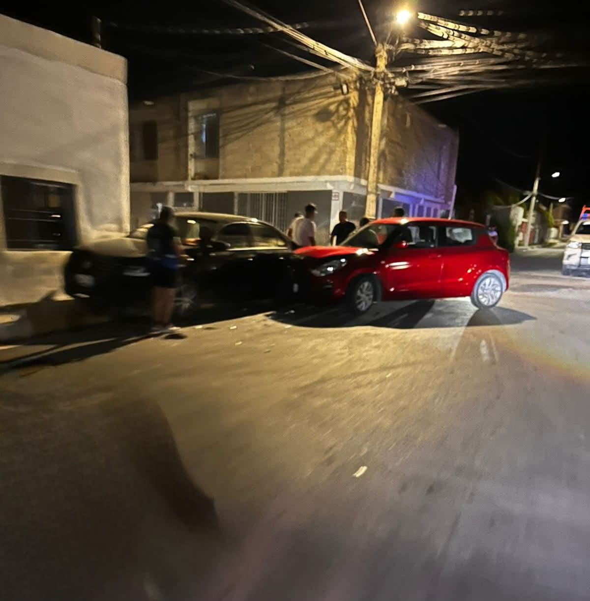 Policía municipal interviene tras choque en el centro de Champotón