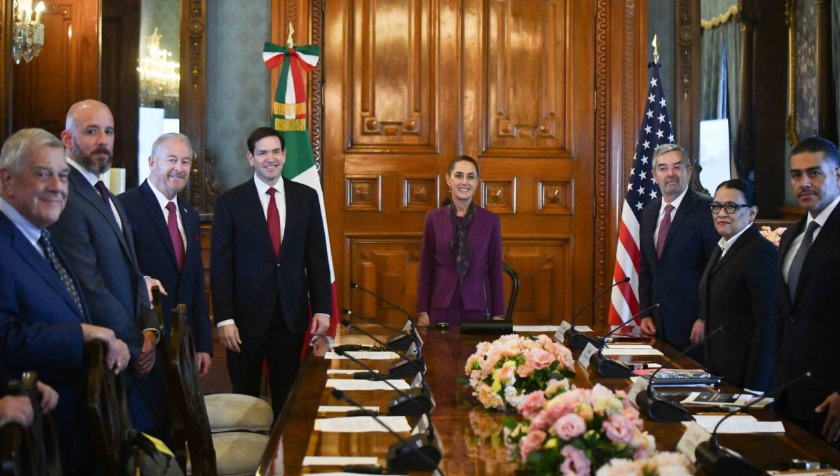El pasado 3 de septiembre la presidenta de México, Claudia Sheinbaum, recibió en Palacio Nacional al secretario de Estado de Estados Unidos, Marco Rubio El pasado 3 de septiembre la presidenta de México, Claudia Sheinbaum, recibió en Palacio Nacional al secretario de Estado de Estados Unidos, Marco Rubio