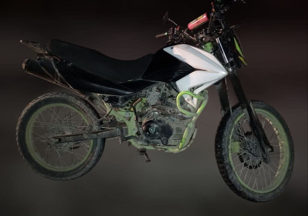 En el caso de la motocicleta fue asegurada al contar con reporte de robo En el caso de la motocicleta fue asegurada al contar con reporte de robo