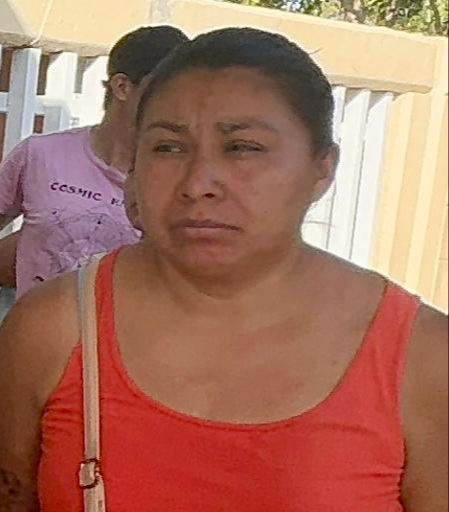 Alejandra Mendoza, dice que el agua no les llega Alejandra Mendoza, dice que el agua no les llega