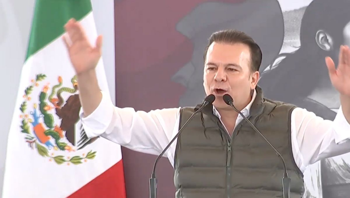 Gobernador de Durango, Esteban Villegas, se declara “Claudista” durante visita de Claudia Sheinbaum