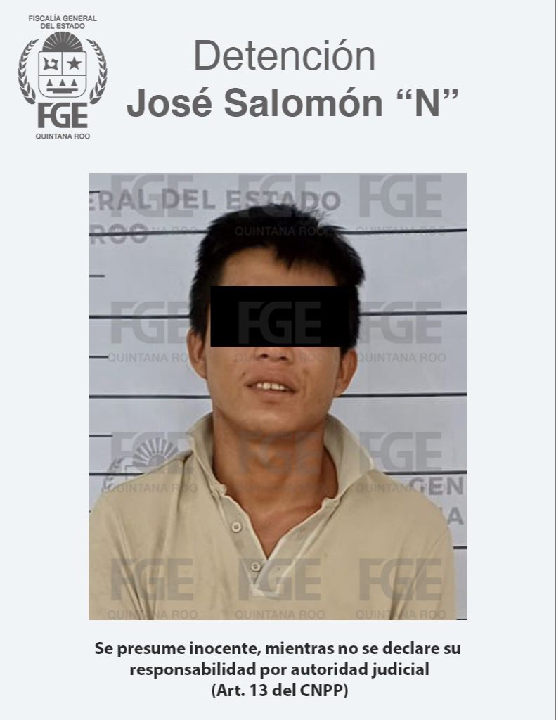 José Salomón "N" fue uno de los detenidos en los cateos. José Salomón "N" fue uno de los detenidos en los cateos.