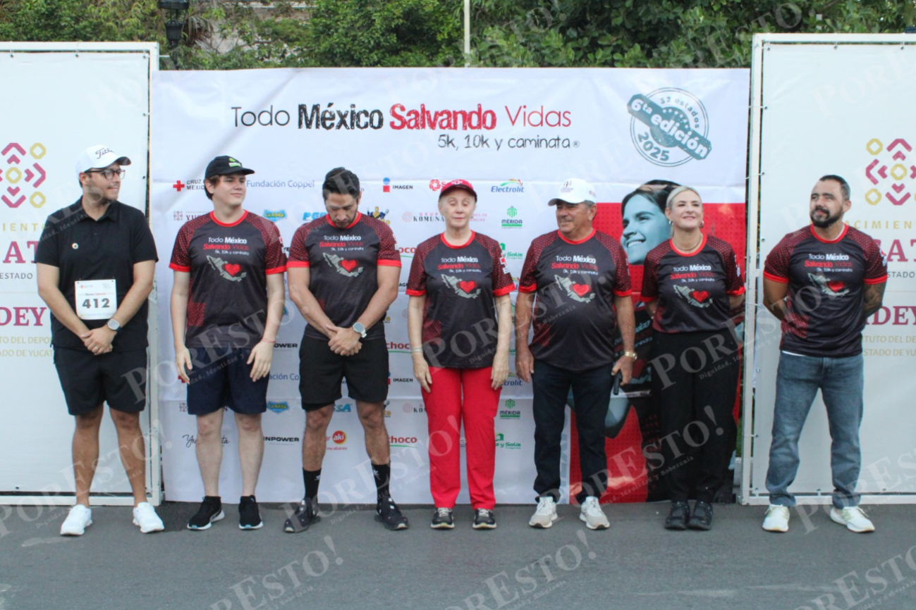 El evento deportivo no solo se realizó en Yucatán, si no que también en todos los estados de la república