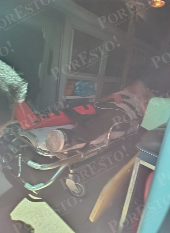 Los lesionados tuvieron que ser trasladado a un hospital Los lesionados tuvieron que ser trasladado a un hospital