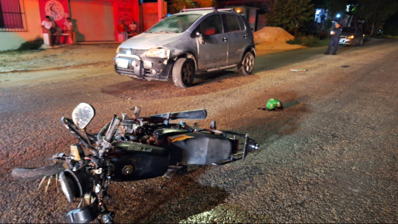 El lesionado tuvo que ser trasladado al hospital debido a sus lesiones