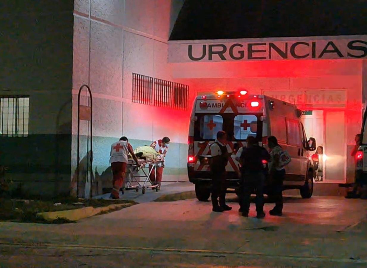 Gringos se vuelan el alto y lesionan a motociclista en la colonia Nueva Jerusalén Gringos se vuelan el alto y lesionan a motociclista en la colonia Nueva Jerusalén