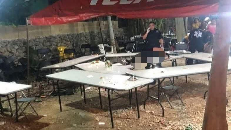 La víctima fue atacada con un arma blanca en la zona del cuello