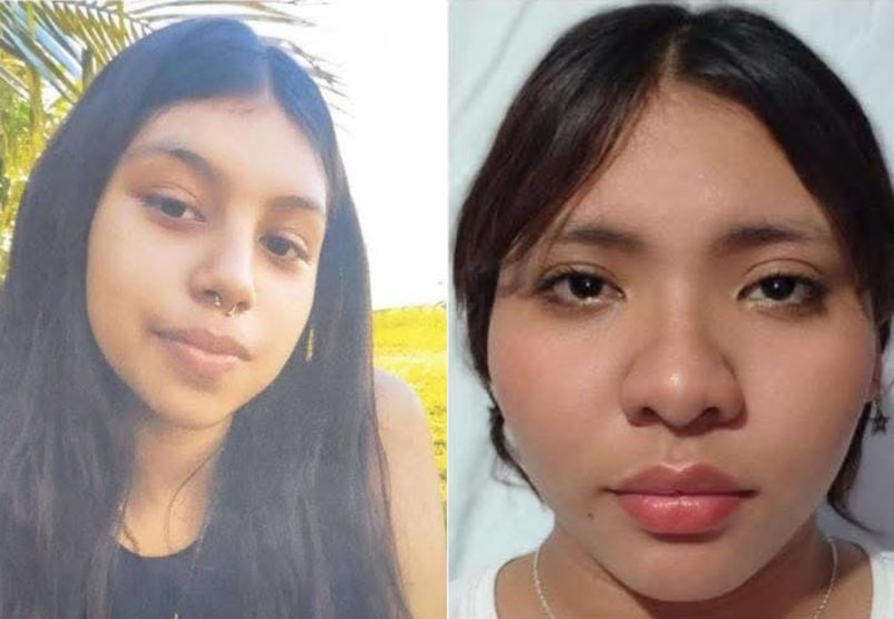 Las menores no localizadas son Sugey Arleth De La Cruz Martínez y Brisa Noemí Tolosa Fernández Las menores no localizadas son Sugey Arleth De La Cruz Martínez y Brisa Noemí Tolosa Fernández