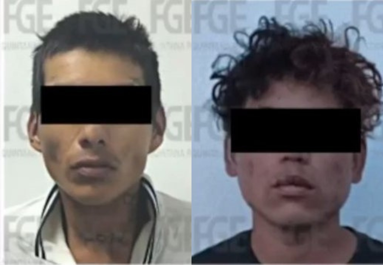 Los detenifos fueron identificados como Luciano “N” alias “El Greñas” de 20 años y Efrén Ariel "N" alias “Buda” de 24 años