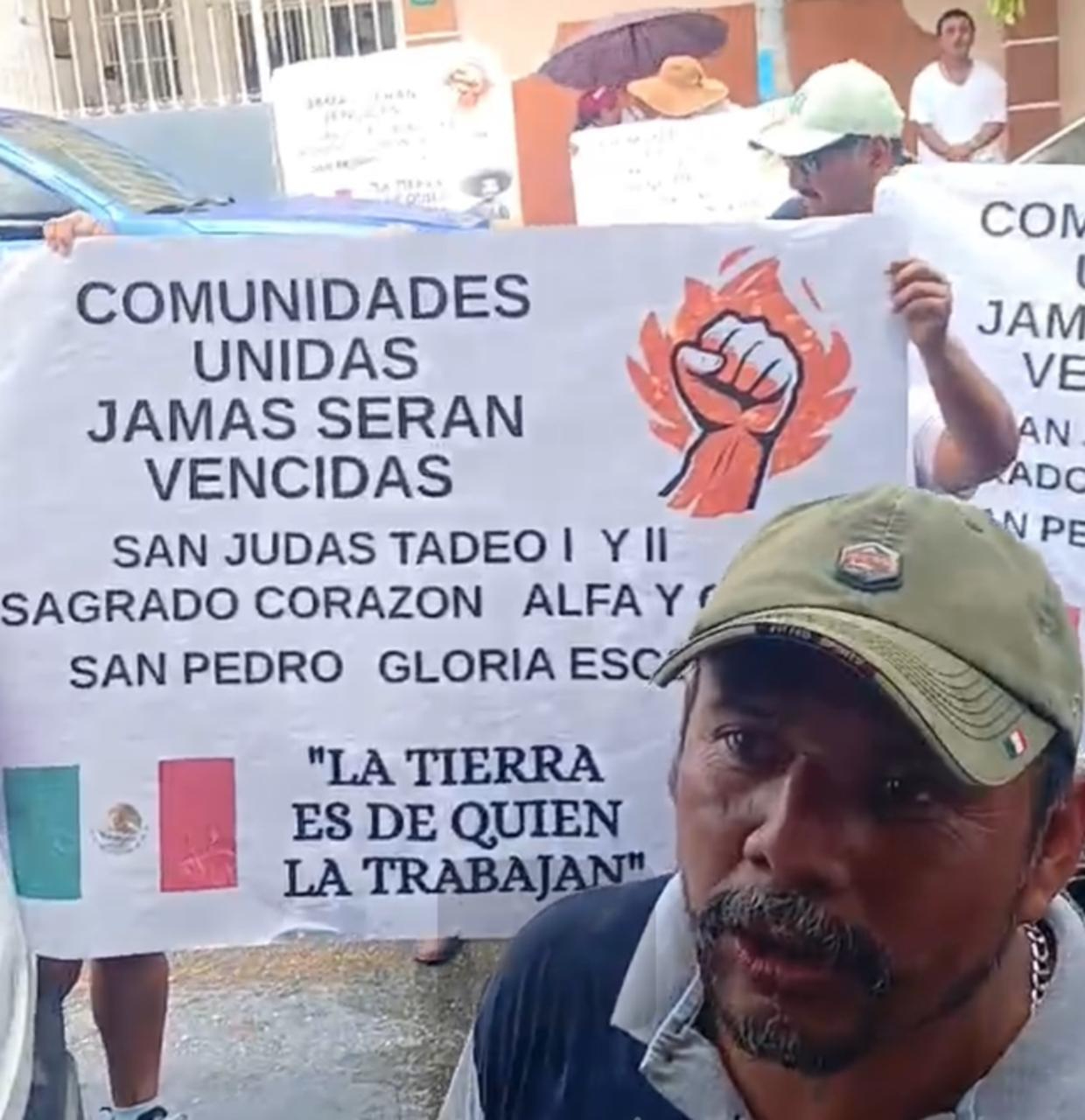 Más de 400 familias ocupan 80 hectáreas de estos terrenos