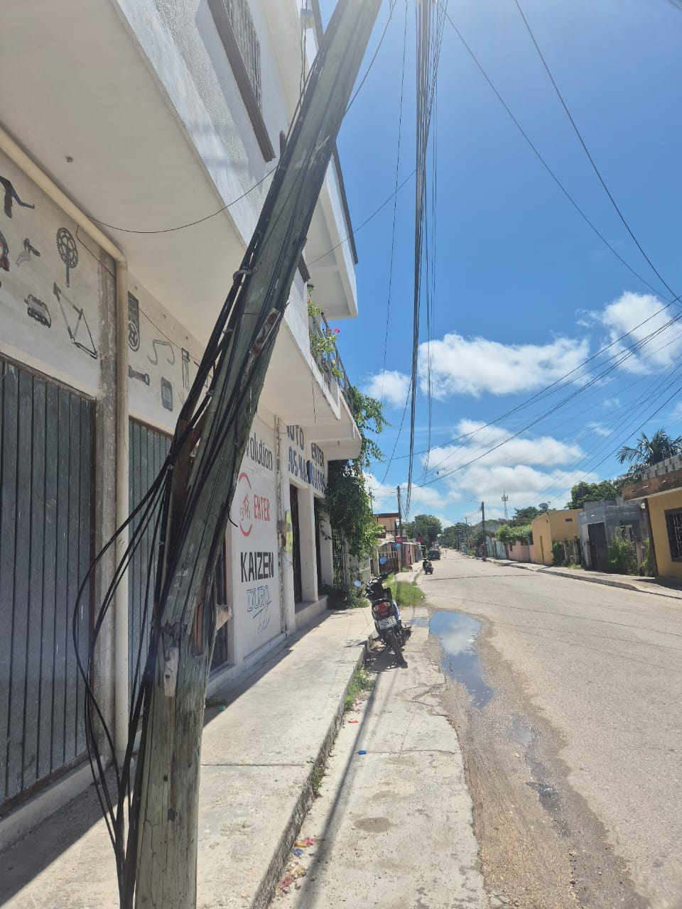 Protección Civil tampoco ha intervenido para prevenir riesgos.