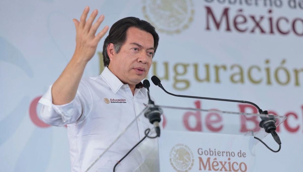 Mario Delgado Carrillo, secretario de Educación Pública