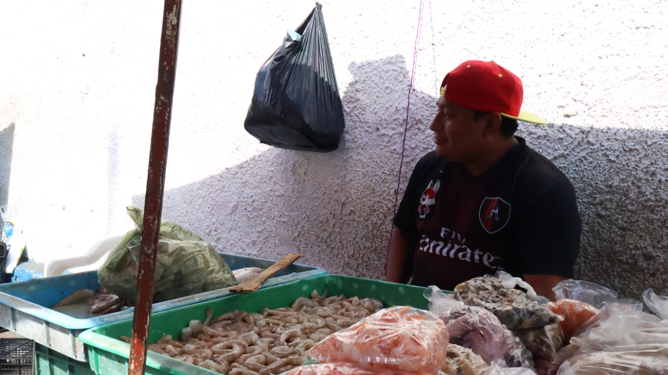 Los vendedores señalan que el espacio donde permanecen tiene carencias y dificulta sus actividades
