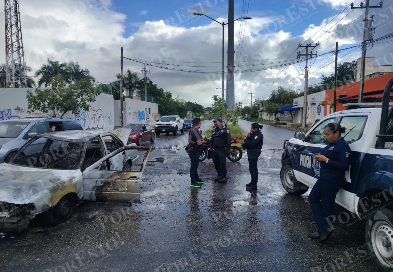 Ciudadanos dieron aviso inmediato al número de emergencias 911 al percatarse del fuego