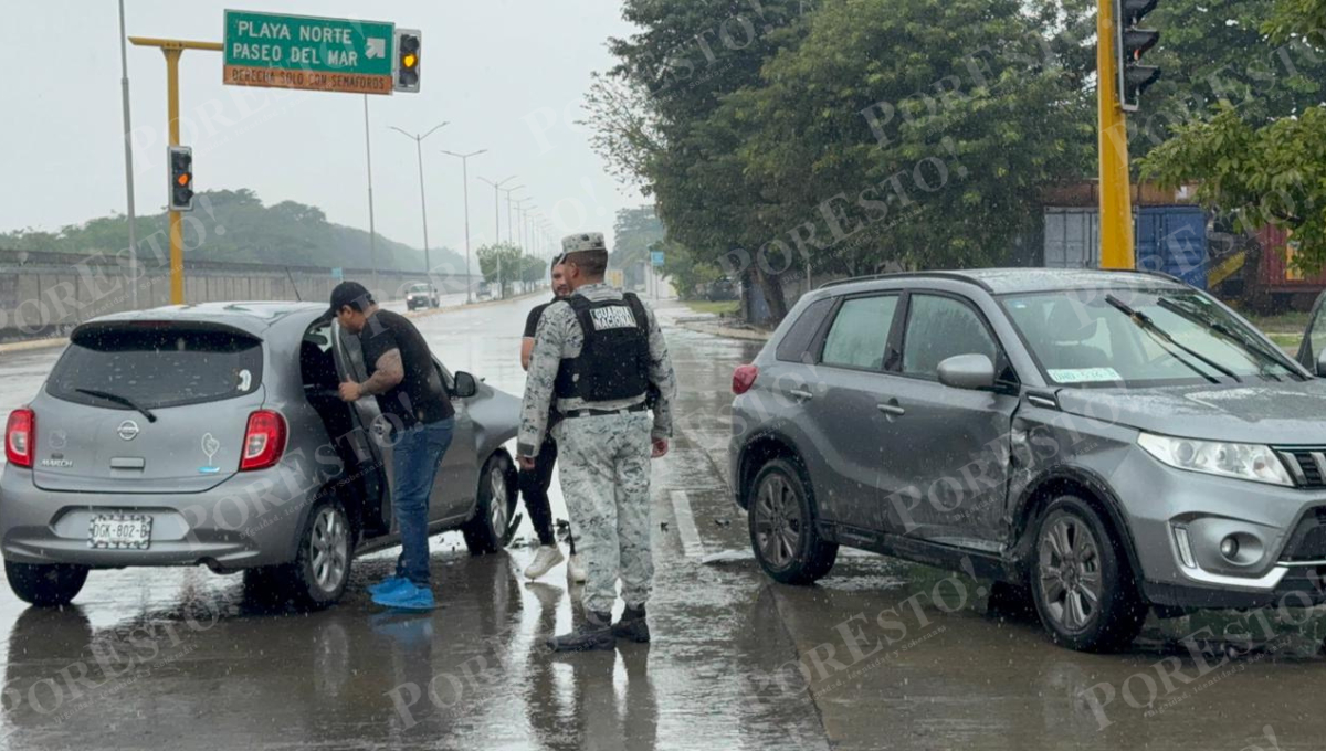 El presunto responsable conducía una camioneta Suzuki y habría pasado el semáforo en rojo.