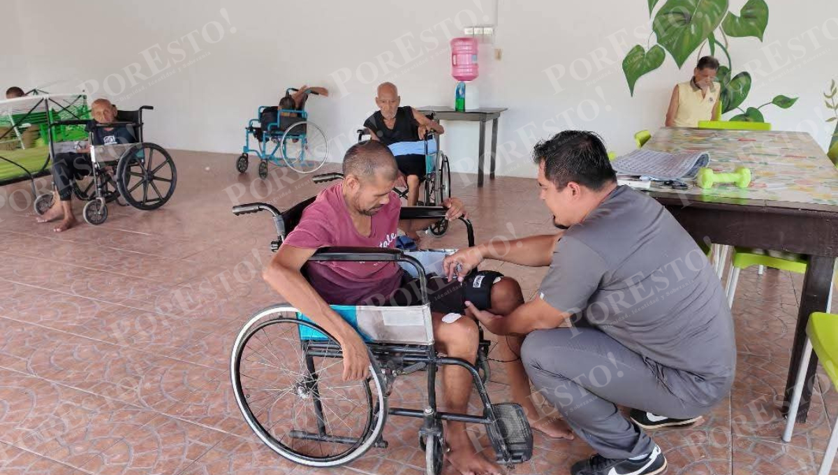 El albergue opera en sobrepoblación, con 16 personas, la mayoría con padecimientos psiquiátricos.