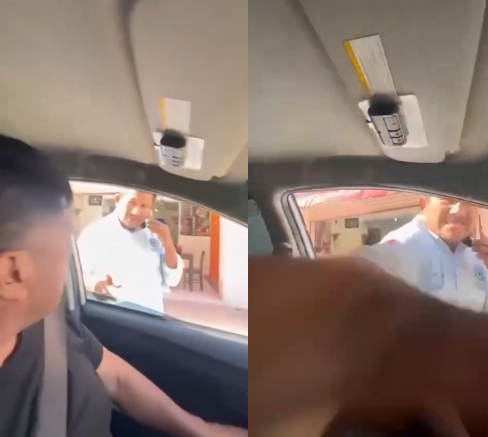 Exhiben a taxista por agredir a un ciudadano en Playa del Carmen