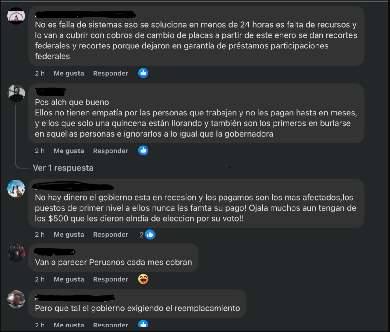 Vía mensaje de  texto, los burócratas  afectados fueron  informados de una  supuesta falla en el  sistema de pagos