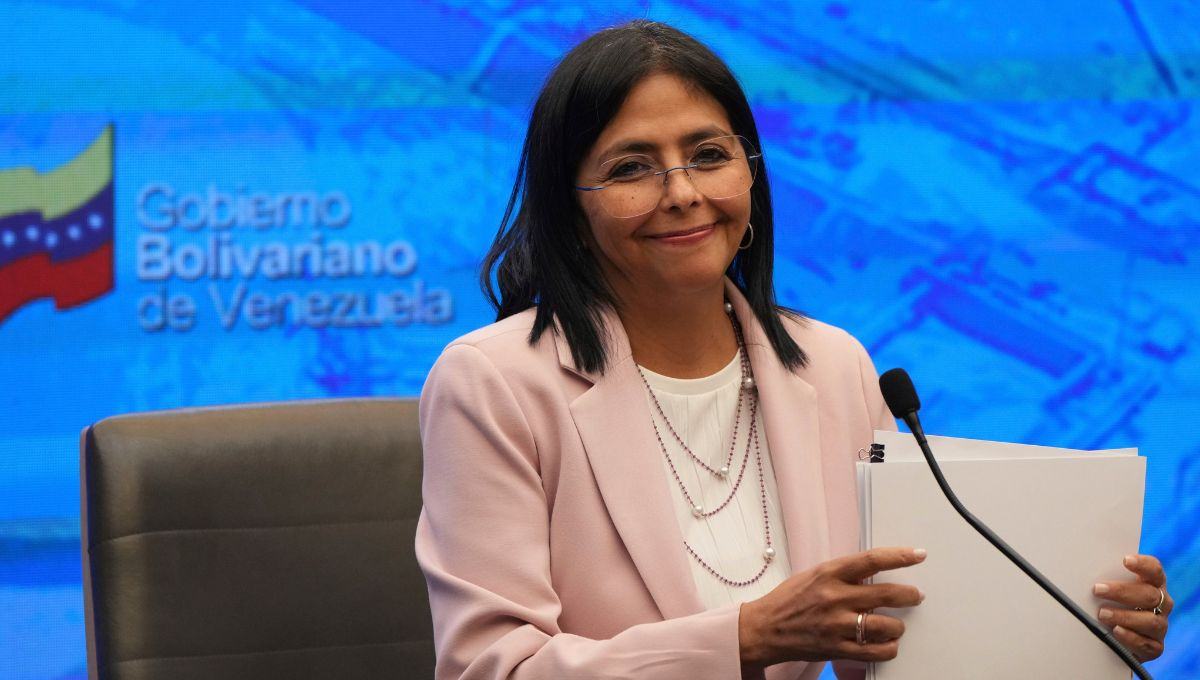 Delcy Rodríguez, presidenta encargada de Venezuela
