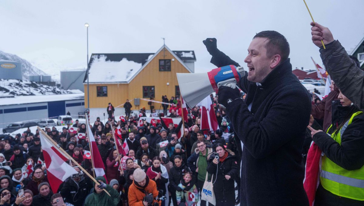 La marcha recorrió las principales calles de la ciudad y concluyó frente al consulado de Estados Unidos