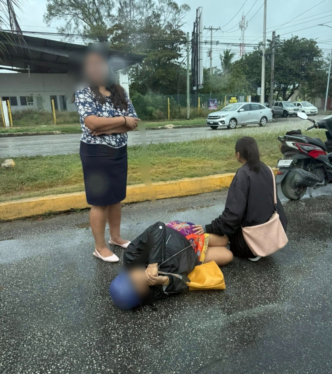 Joven habría derrapado sobre la avenida Insurgentes