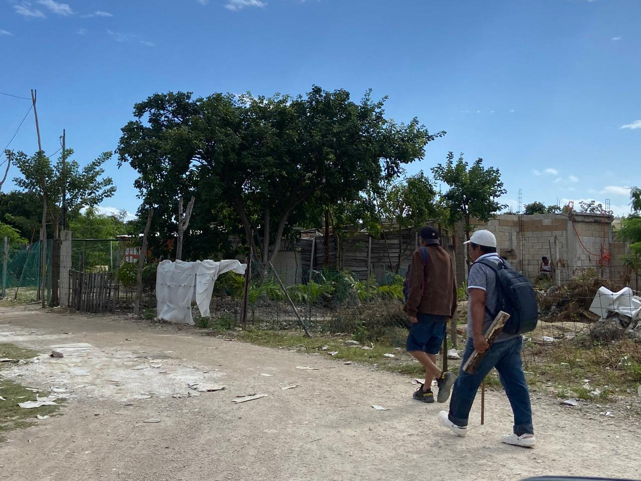 Cerca del antiguo basurero hay asentamientos donde residen numerosas familias