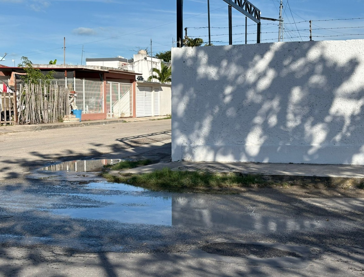 Decenas de vecinos de la avenida Chetumal señalan malos olores