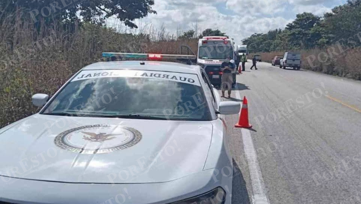 Los heridos fueron trasladados al hospital IMSS-Bienestar de Mamantel.