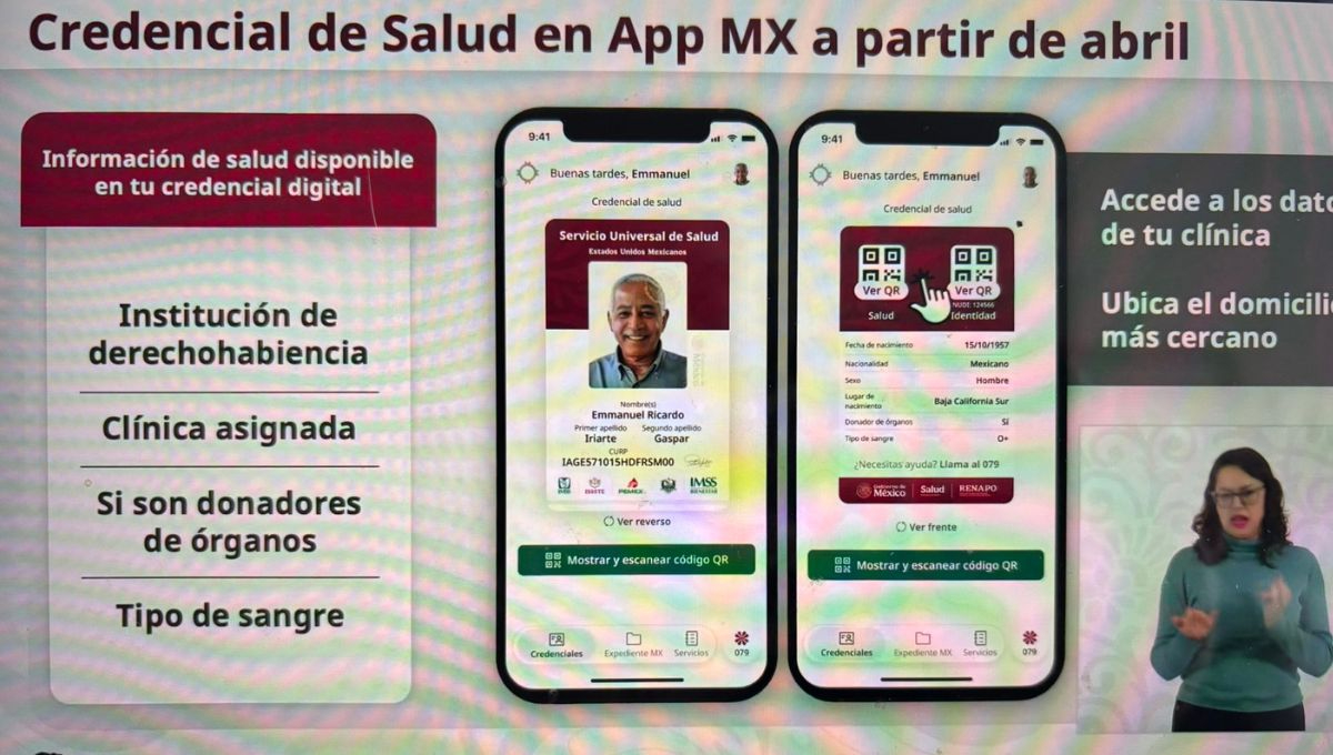 La credencial física se entregará aproximadamente seis semanas después del registro