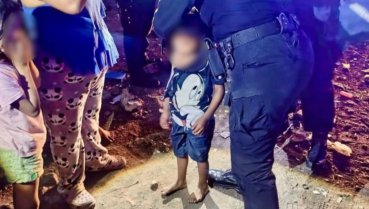 Los técnicos en urgencias médicas confirmaron que el pequeño presentaba una luxación en el hombro derecho