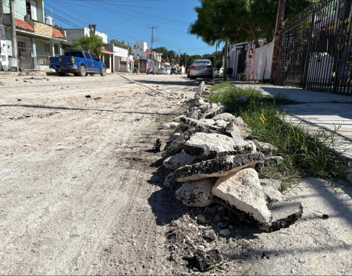 Vecinos señalaron mala planeación del trabajo