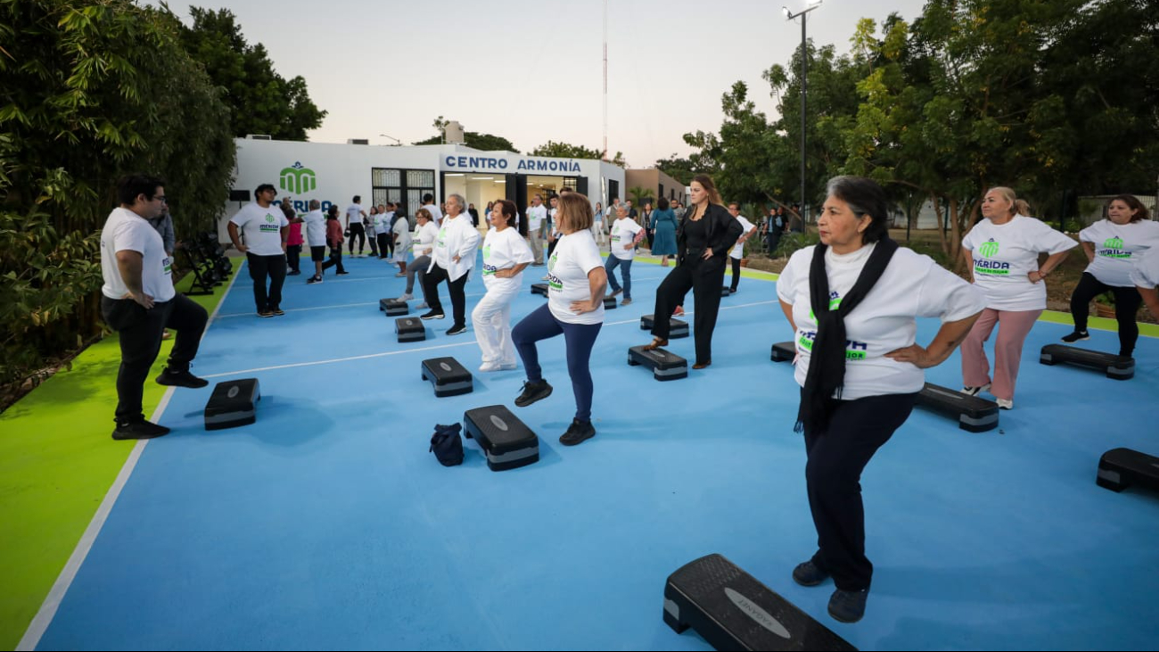 El Ayuntamiento inaugura un espacio deportivo exclusivo para las personas de la tercera edad