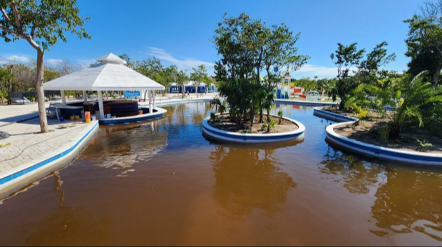 El material usado en el  parque Kuza carecería  de las condiciones  técnicas adecuadas