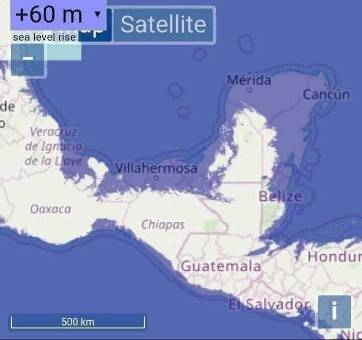 Campeche es una de las regiones más vulnerables por su bajo relieve costero.