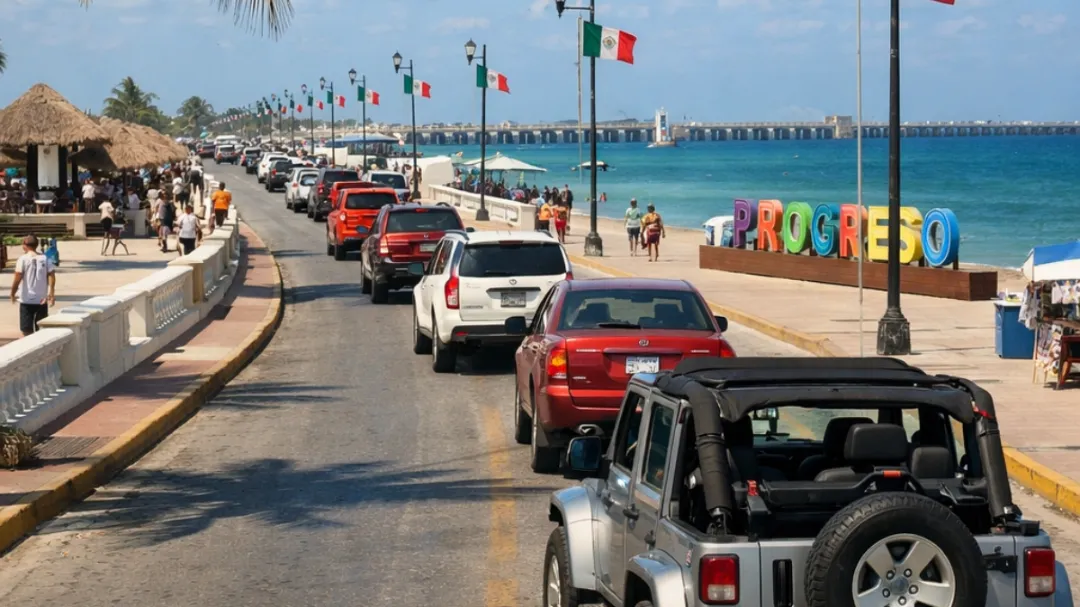 Permitirán acceso vehicular en el Malecón Tradicional de Progreso